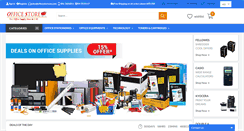 Desktop Screenshot of officestoreuae.com