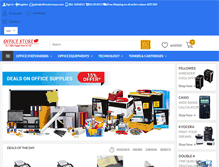 Tablet Screenshot of officestoreuae.com